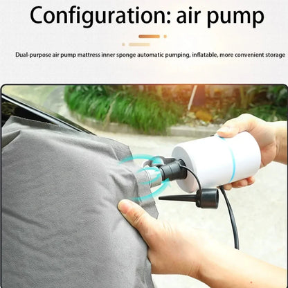 Tesla Model 3 & Model Y Inflatable Car Bed – Suede Fabric Travel Air Mattress for Camping (2017-2024)