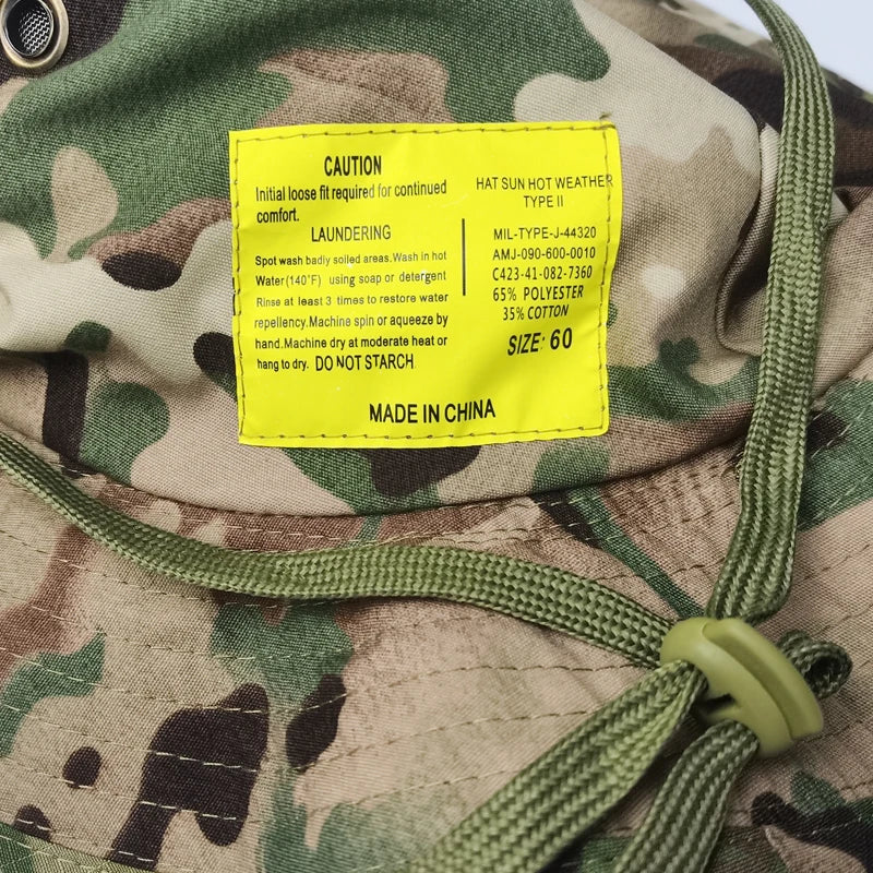 Camouflage Boonie Hat – Wide Brim Sun Hat for Men and Women – Outdoor Hiking, Fishing, Hunting, and Sports – Foldable Soft Cap