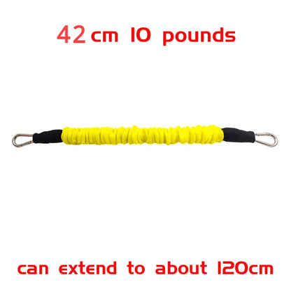 Thickened Latex Resistance Bands — 30/42/65/80cm Pull Rope for Gym, Fitness Training & Taekwondo (Customizable)