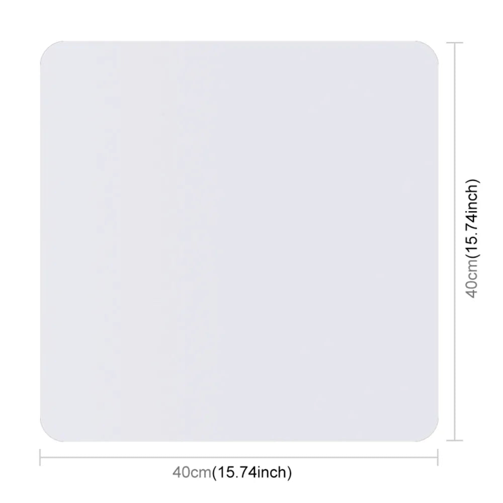 Acrylic Reflection Board — White & Black Photographic Display Prop for Light Box Accessories, Photo Reflection Background
