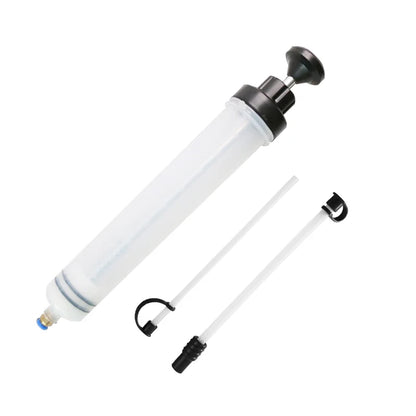 1.5L Oil & Fluid Extractor Pump – Automotive Oil Change Syringe Bottle, Fuel Transfer Hand Too