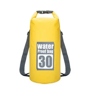 Outdoor PVC Waterproof Dry Bag – 5L/10L/15L/20L/30L Storage Sack for Canoe, Kayak, Rafting, Swimming & Travel