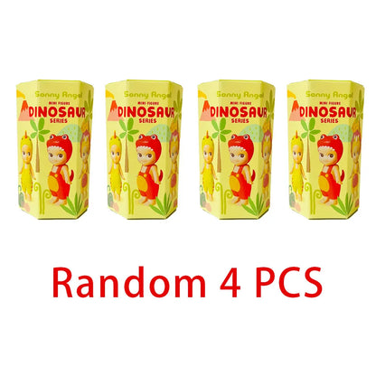 Sonny Angel Dinosaur Series – Cute Hippers Harvest Hippie Doll, Trendy Car Phone Ornament & Children's Toy Gift