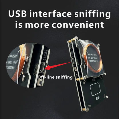 Proxmark3 512M RFID Card Reader & Copier Kit – IC/ID Key Programmer, UID S50 Decoding & Duplicator with SPI Flash Chip