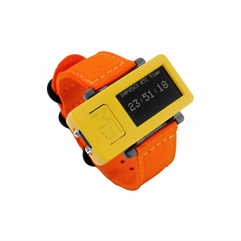 M5Stack M5StickC PLUS2 Portable IoT Development Kit - ESP32-PICO, 1.14-inch TFT Screen, Watch-Type Wearable IoT Controller