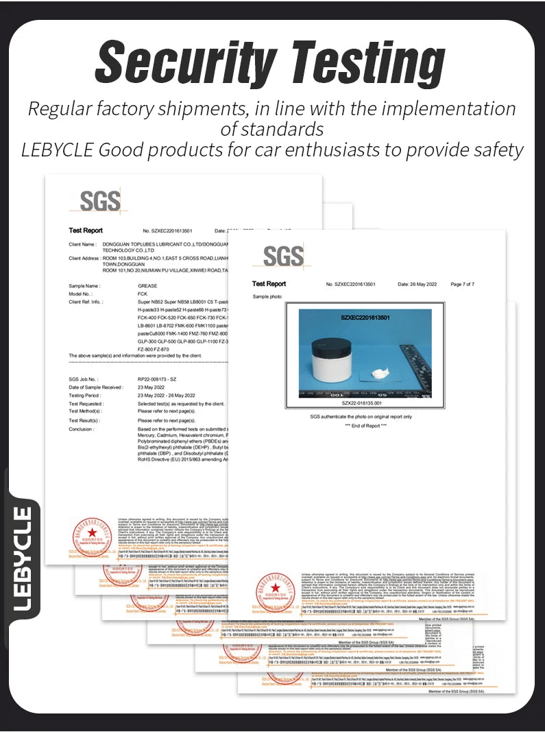 Lebycle Bicycle Interface Grease – Mountain & Road Bike Assembly Paste, Anti-Abnormal Noise Lubricant for Tower Base Hub Shaft