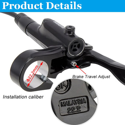 Original Shimano MT200 MTB Hydraulic Disc Brake | MT200 Brakes 2 Piston 3 Finger Steel Lever BL-MT200 | Mountain Bike Essential