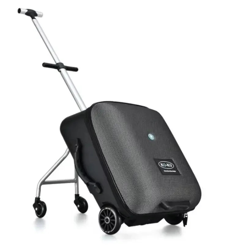 Formsio Kids Scooter Suitcase – Ride-On Rolling Carry-On Luggage Box for Babies, Sit & Go Trolley Travel Bag