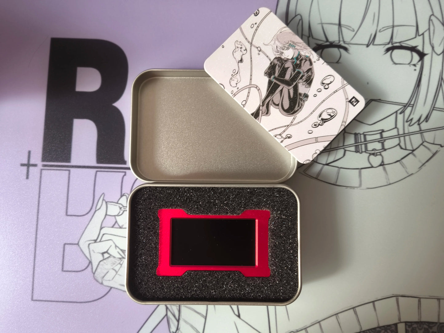 HMLAB ZNEO Gaming USB Hub – 2-to-3 Port with 8K Hz, Independent Power & Screen for Gaming Desk Setup