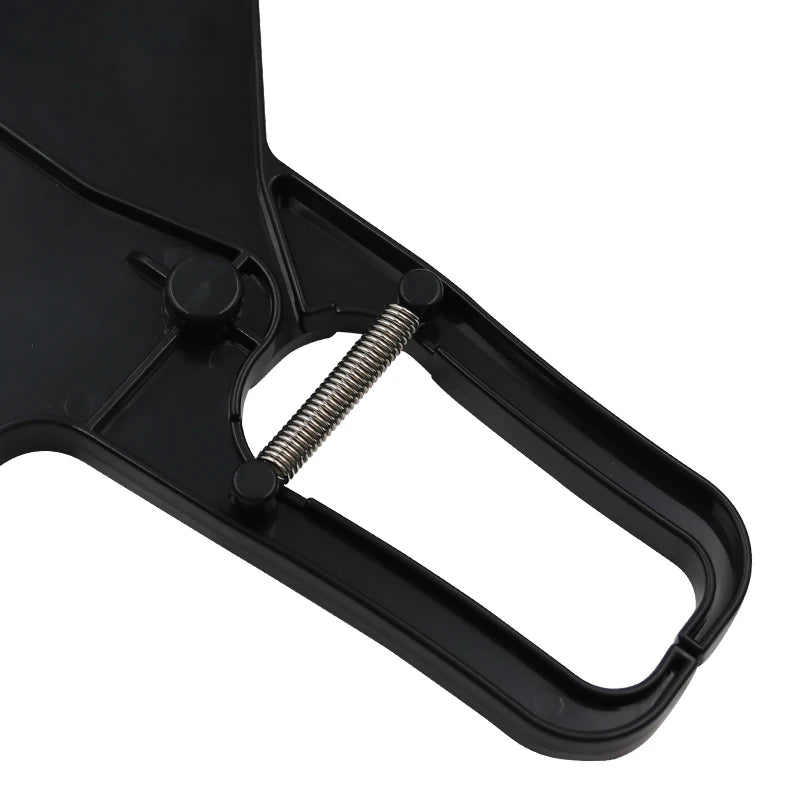 0-80mm Body Fat Measure Tester - Sebum Caliper Clamp Shaped Ruler - Skinfold Test Instrument with Measuring Tape