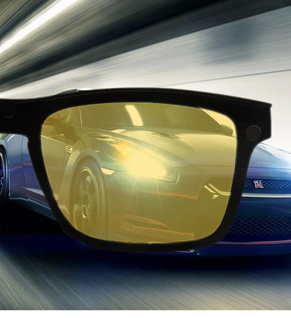 6-in-1 Polarized Magnetic Clip-On Sunglasses – Men & Women Sun Glasses with Frame & Bag