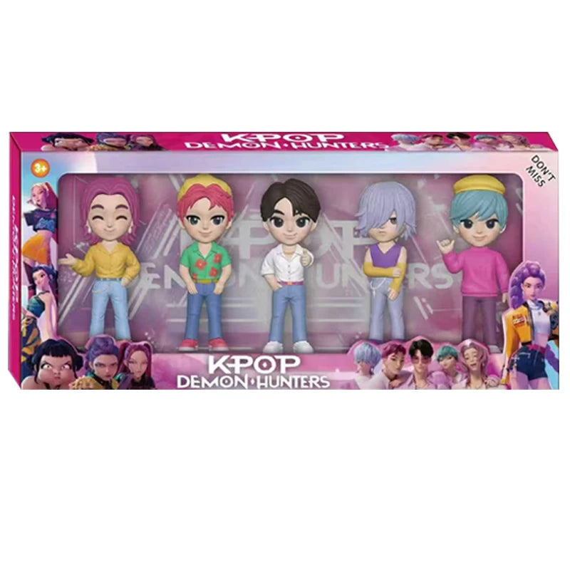 2026 NEW Kpop Devil Hunter Rumi, Zoe & Mira PVC Anime Figures – Desktop Collectible Trinkets & Children’s Gift