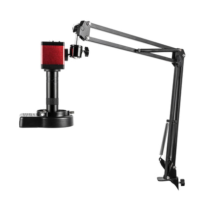 1-150X Zoom Lens Digital Microscope – 4K 48MP HD Industrial Camera with HDMI & Type C for Electronics Soldering