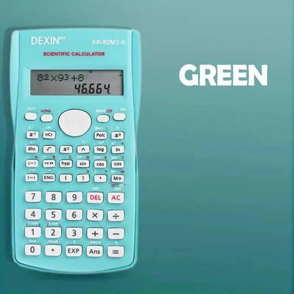 Engineering Scientific Calculator - 2 Line Function, Fraction & Statistic Calculator for School Use