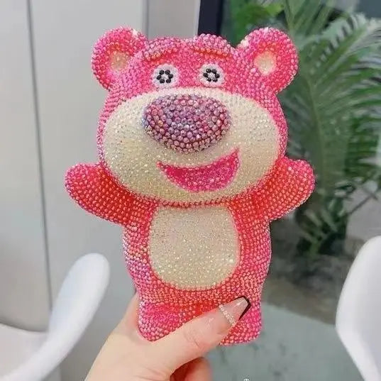 Hot Sale DIY Anime Piggy Bank – Cartoon Melody & Hello Kitty Diamond Stick Figurine Model Gift Statue Doll