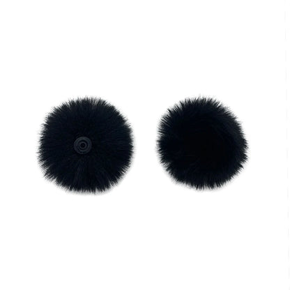 Universal Furry Dead Cat Windscreen – Lavalier Microphone Wind Muff for DJI Mic & Blue Mantis