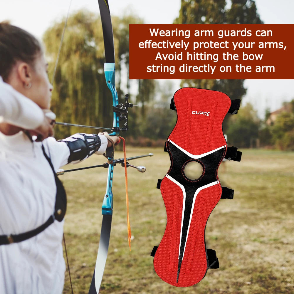 30cm/22cm Archery Arm Guard – Bow & Arrow Forearm Protector for Hunting and Outdoor Practice