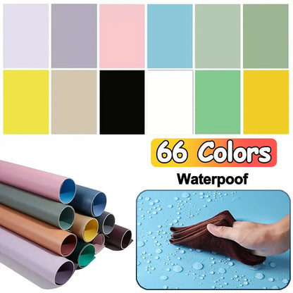 Photography Backdrops 57x87cm – Double-Sided Solid Color Photo Background for Studio, Newborn & Product Photography