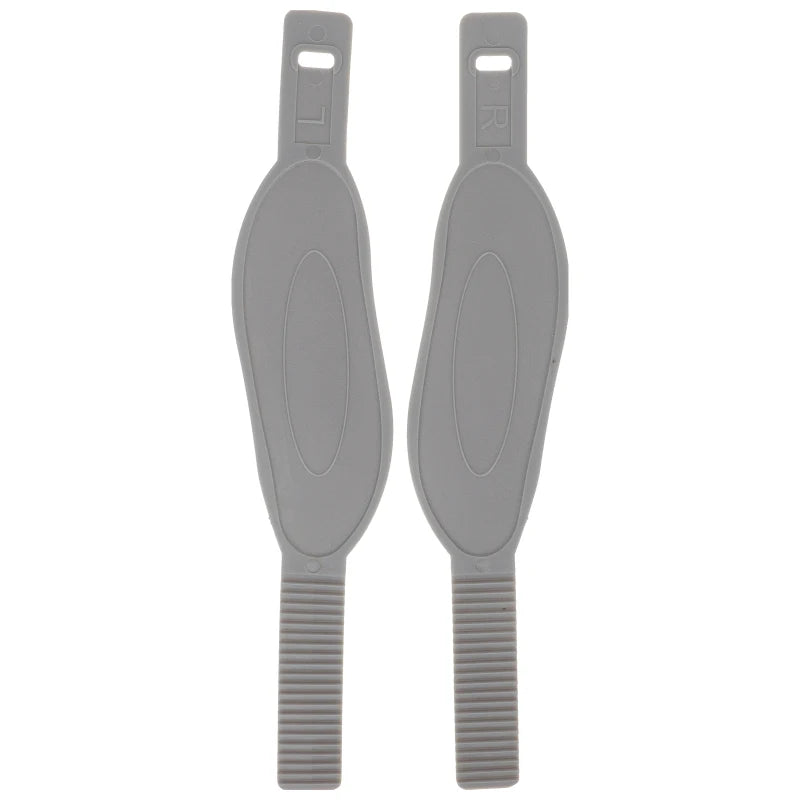 Adjustable Spinning Bike Pedal Straps – Zipper Toe Pedals, Footrest Clips for Exercise & Cycling Gym Foot Support