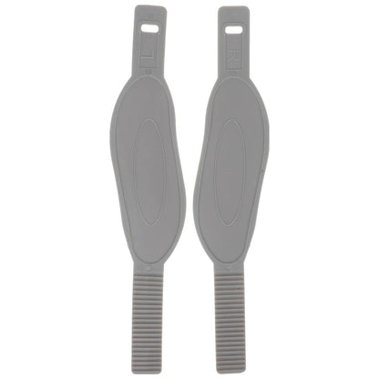 Adjustable Spinning Bike Pedal Straps – Zipper Toe Pedals, Footrest Clips for Exercise & Cycling Gym Foot Support