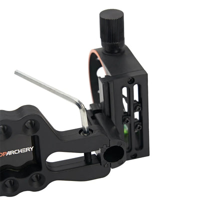 Toparchery 3-Pin/5-Pin Bow Sight – Fiber Optic Sight for Compound & Recurve Bows, Archery Hunting Accessories