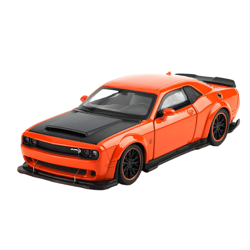 1:32 Dodge Challenger SRT Hellcat Redeye Diecast Model – V8 Alloy Metal American Muscle Sports Car Collectible