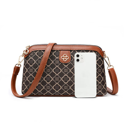 High-Quality PU Leather Women’s Shoulder Bag – Small Luxury Crossbody Messenger Handbag & Phone Satchel