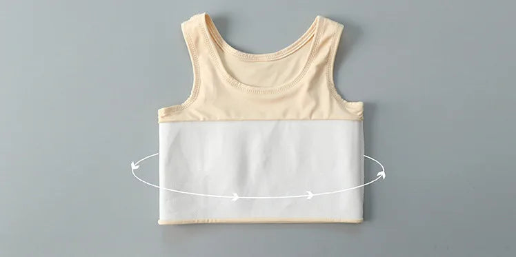 Women’s Flat Chest Binder – Bandage Pullover Corset Tank Top for Transgender, Lesbian & Transgender Underwear