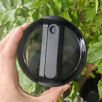 40oz Spill-Proof Tumbler Lid — Sealing Plastic Replacement for Stanley Quencher H2.0