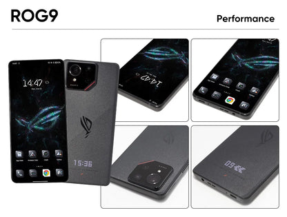 World Premiere ASUS ROG Phone 9 – Snapdragon 8 Elite 5G Smartphone, 6.78'' 185Hz AMOLED Display, 5800mAh, NFC, ROG 9 Pro