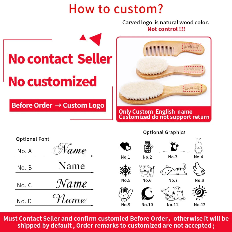 Bamboo Hair Brush for Women – Wide Tooth Styling Comb, Scalp Massage Brush for Smooth Hair & Barber Use