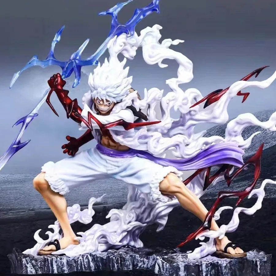 25cm Raiden Five Gear Nica Lightning Luffy Action Figure – Collectible Model Statue, Doll Toy, Decoration Gift