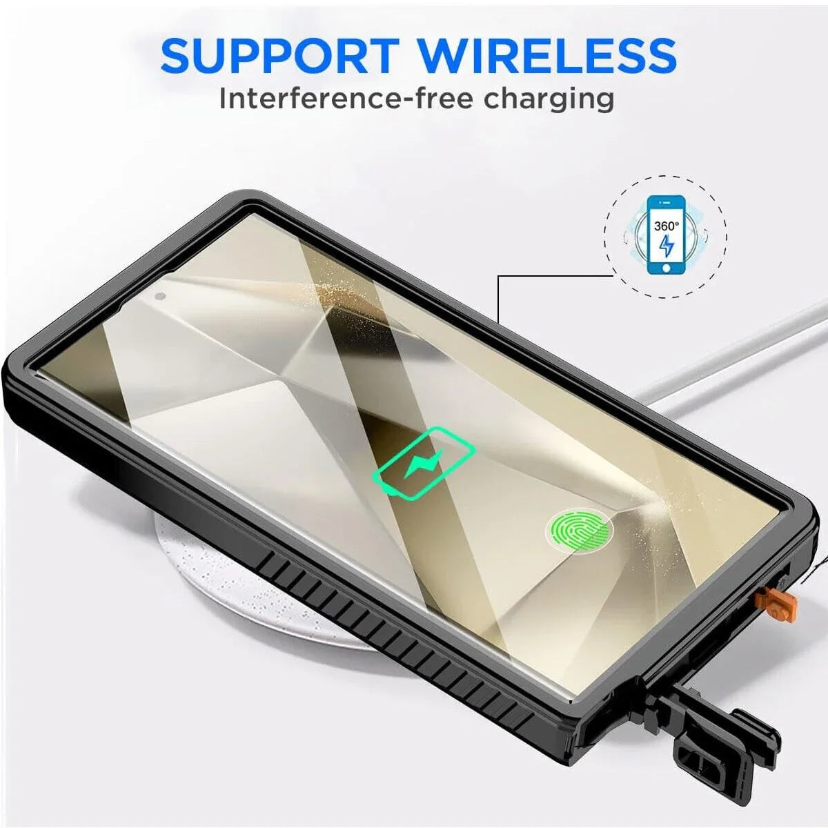 IP68 Waterproof Case for Samsung Galaxy S25/S24/S23/S22 Ultra, FE, A54/A14/A34 5G – Outdoor Sports & Diving Protective Cover