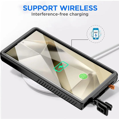 IP68 Waterproof Case for Samsung Galaxy S25/S24/S23/S22 Ultra, FE, A54/A14/A34 5G – Outdoor Sports & Diving Protective Cover