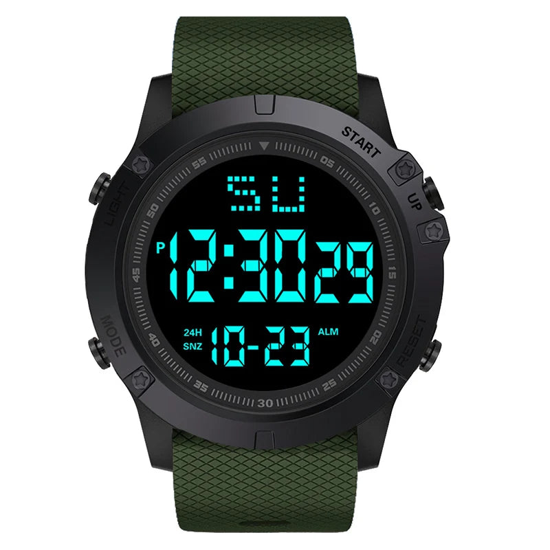 Men's Sport Watch – Multifunction Military Digital Watch, Waterproof ...