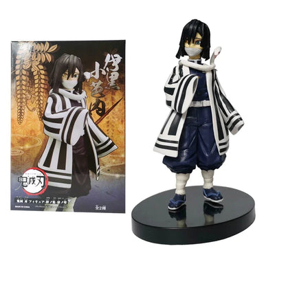 Demon Slayer Anime Figures – Kimetsu No Yaiba Tanjiro Nezuko Zenitsu Inosuke Action Doll Toys