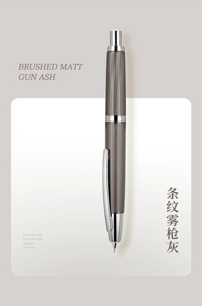 JINHAO 10 Metal Pearl Blue Fountain Pen – EF/F Nib, Pattern Design | Ink Pens for School, Office & Gifts