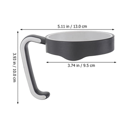 Universal Thermal Mug Handle — Adjustable Anti-Slip 20oz Tumbler Accessory for Home & Travel