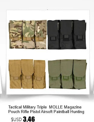 Tactical Dump Pouch – Foldable MOLLE Cummerbund Magazine Pouch, Mil-Grade Elastic Ultra-Light Roll-Up Drop Soft MAG Pouches