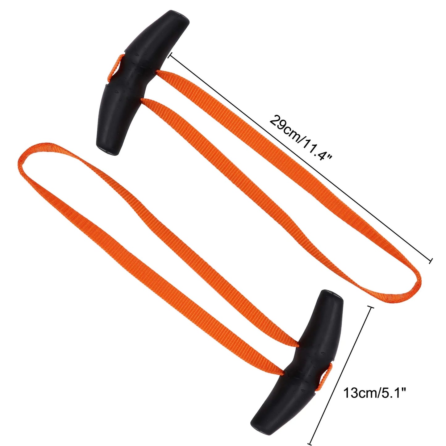 Heavy Duty Gym Pull Up Handles with Rubber Grip - Cable Machine Handles for Weightlifting and Gym Equipment - Durable and Comfortable