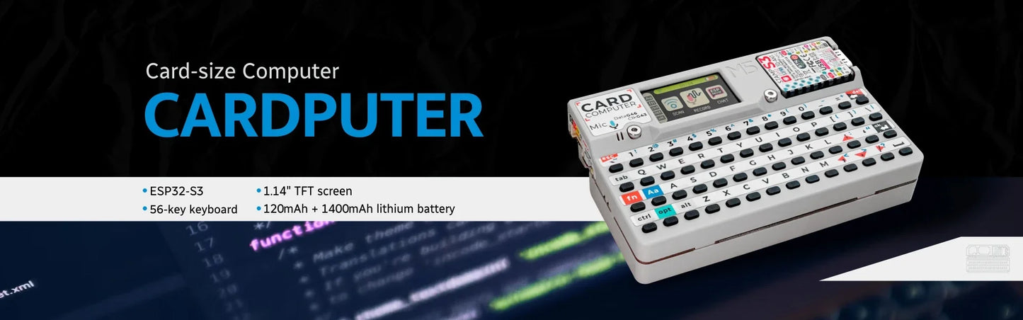 M5Stack Mini RFID Reader/Writer Unit WS1850S - 13.56MHz Frequency, Ideal for Access Control and Check-In Systems