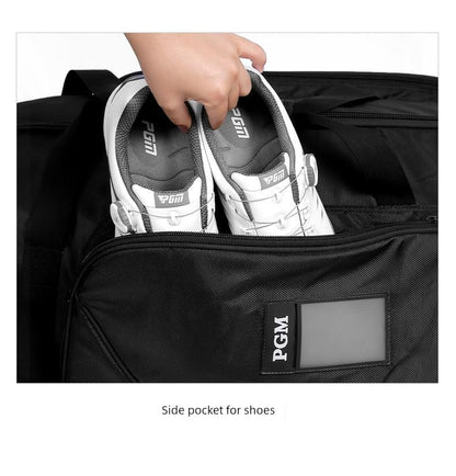 PGM Travel Golf Bag – Hard Shell Aircraft Consignment Roller Bag for Men & Women, Anti-Collision and Anti-Extrusion