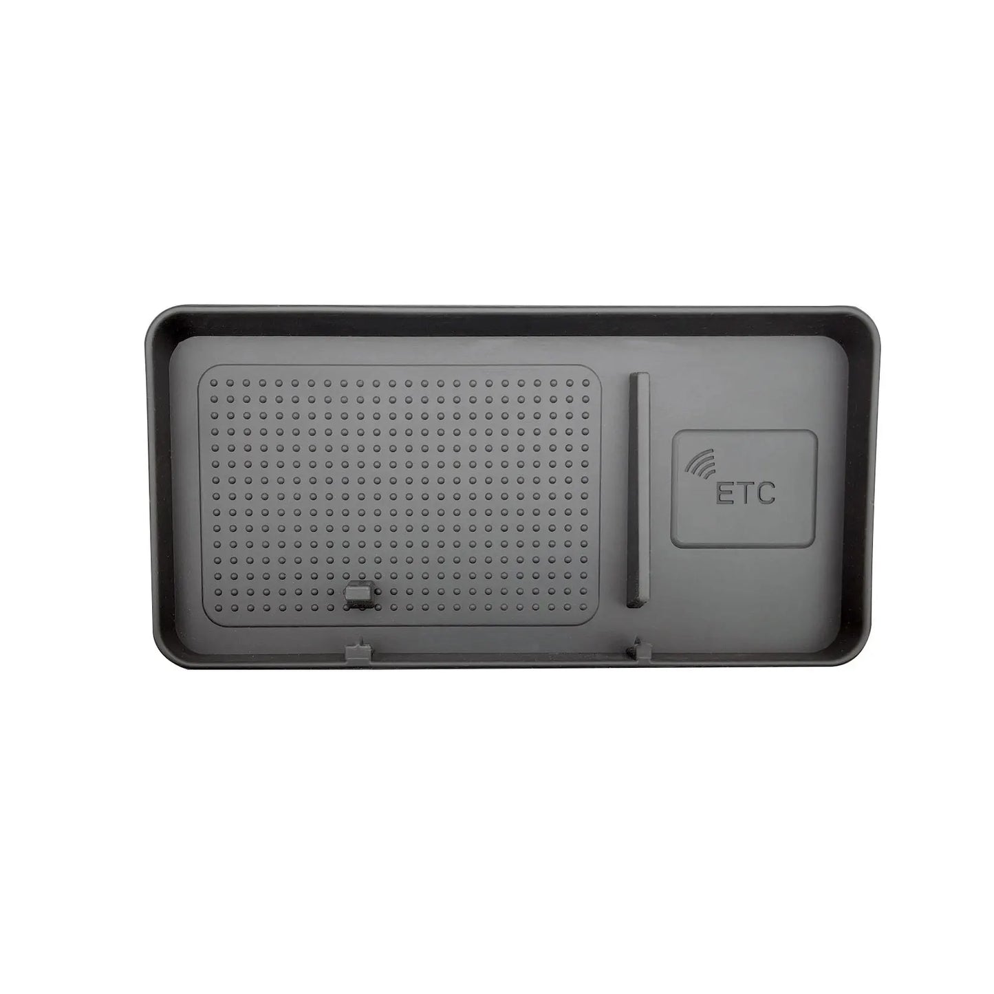 Hidden Behind-Screen Storage Box for Tesla Model 3 & Y – Dashboard Organizer with Tissue Holder, Anti-Slip Mat & Phone Bracket