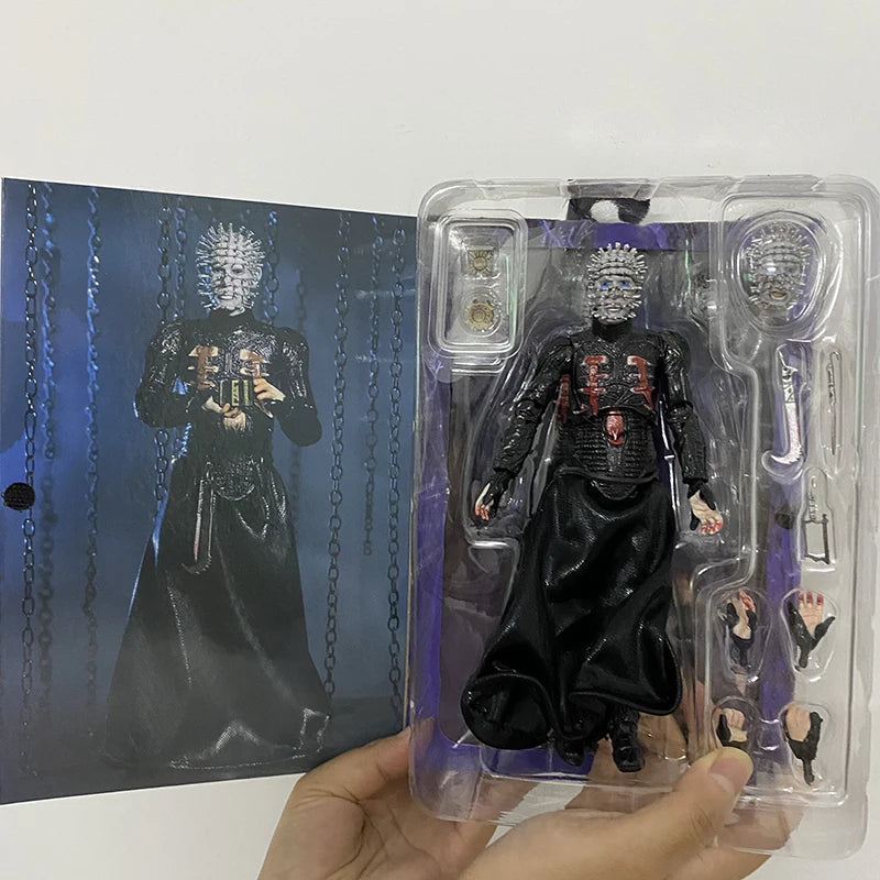 NECA Hellraiser Ultimate Pinhead Action Figure – Movable PVC Collectible Toy, Perfect Birthday Gift