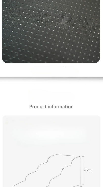 Pet 2/3-Step Stair Ramp for Dogs and Cats - Memory Foam Sponge, Removable and Washable, Training Pet Ramp for Sofa