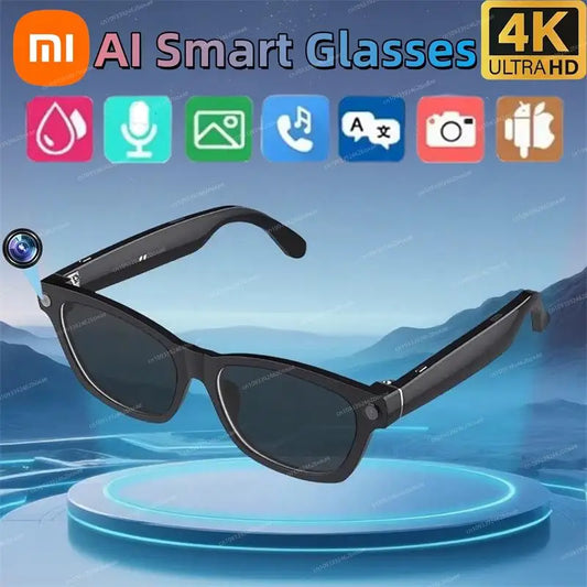 Xiaomi AI Smart Glasses — 1080P HD Polarized Sunglasses with Camera, Video Recorder & Sports Surveillance DVR