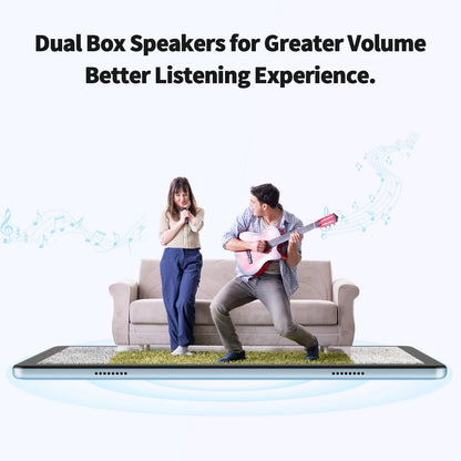 PRITOM TAB11 Android 14 Tablet – 10 Inch, 8GB RAM, 128GB ROM, Octa-Core, 5G WiFi, Keyboard & Case