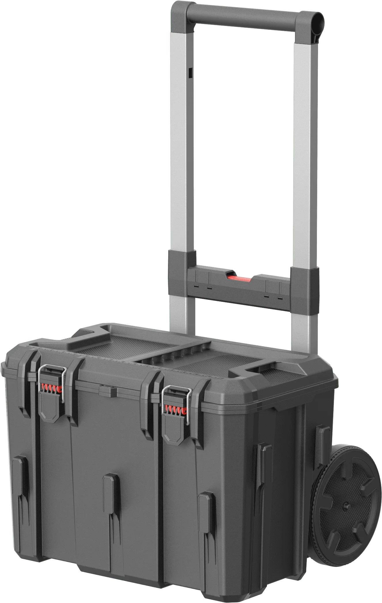 Hyper Tough Hyper Stack 3-Piece Modular Rolling Toolbox – Heavy Duty T ...