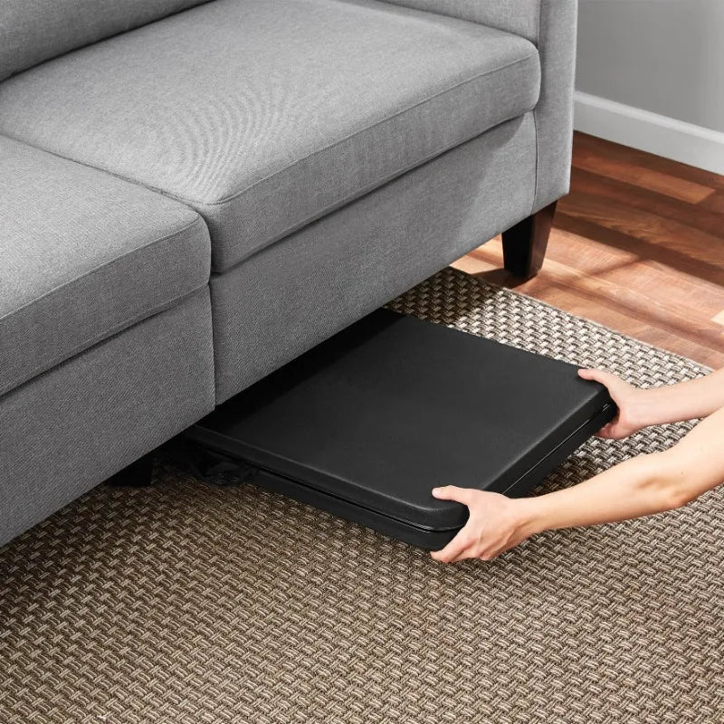 Mainstays 5-Piece Folding Table and Chair Set – Black Resin Card Table with 4 Foldable Chairs