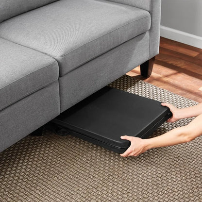 Mainstays 5-Piece Folding Table and Chair Set – Black Resin Card Table with 4 Foldable Chairs